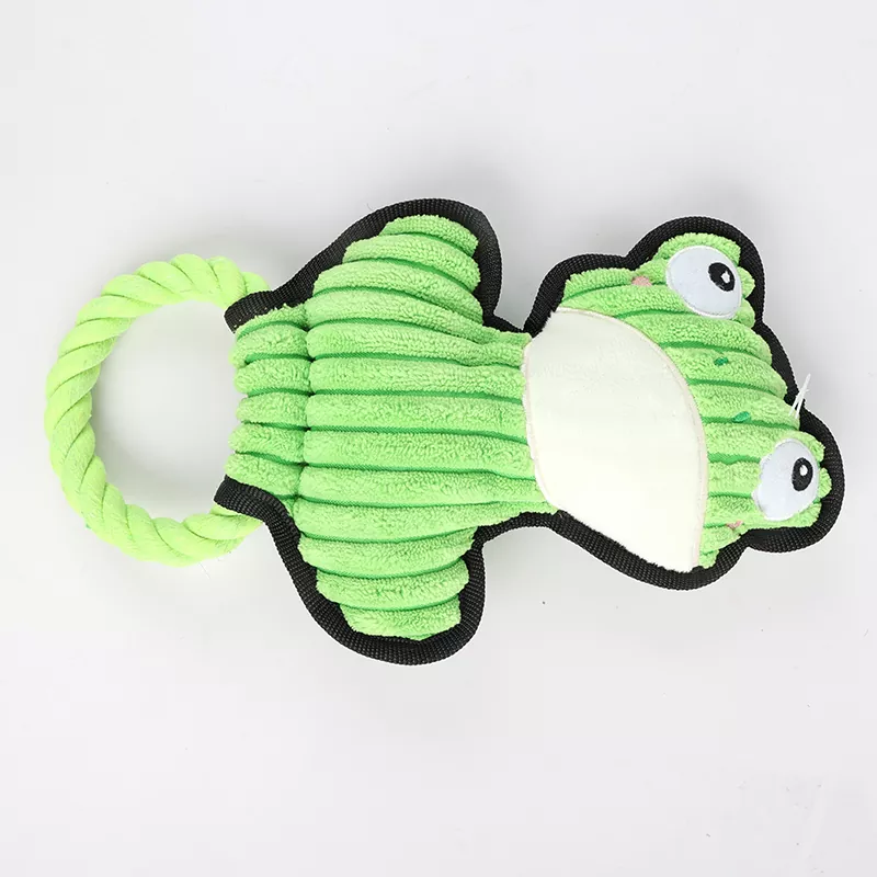 Chubby Frog Rope Dog Toy